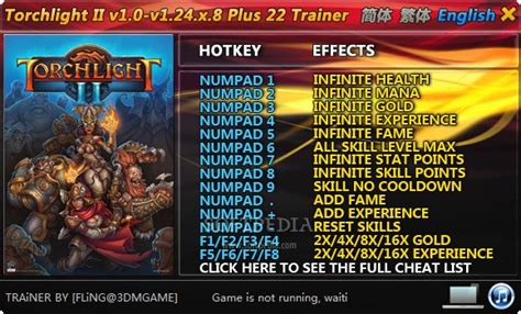 torchlight ii cheats|Torchlight II Cheats & Trainers for PC .